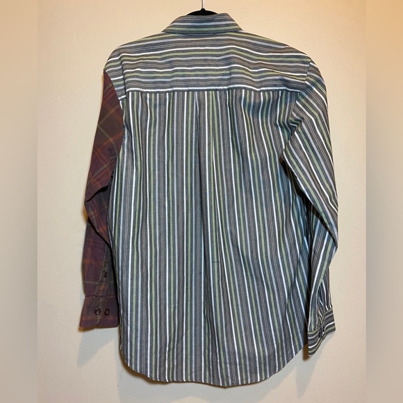 Mix Matched Button Down Shirt - Picture 4 of 4